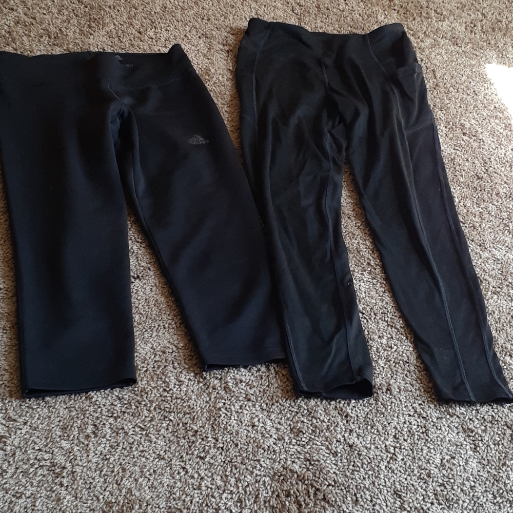 2 piece bundle of Great Leggings Kyodan & Adidas